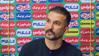 محمد نوری سرمربی نفت آبادان: ملاک سن نیست، بهترین بازیکنان ایران بالای 35 سال سن دارند