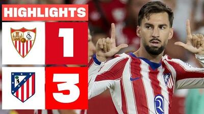 خلاصه بازی سویا 1-3 اتلتیکو مادرید