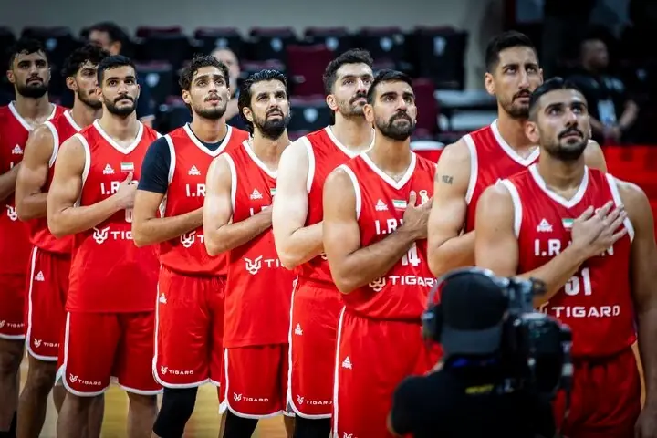 دومین شکست تیم بسکتبال ایران در پنجره چهارم