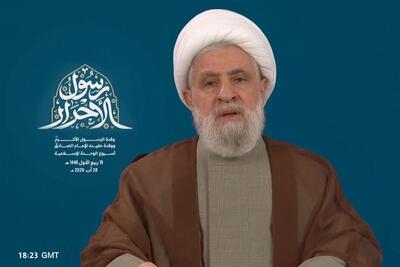 شیخ نعیم قاسم: امام شهید با اتکا به وحدت عملی،مسأله فلسطین را احیا کرد - همدلی