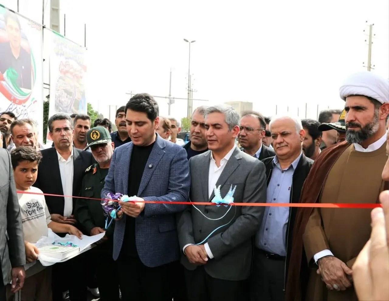  گره‌گشایی ترافیکی در کامیاران؛ افتتاح پروژه بزرگ کمربندی شهید آذربار