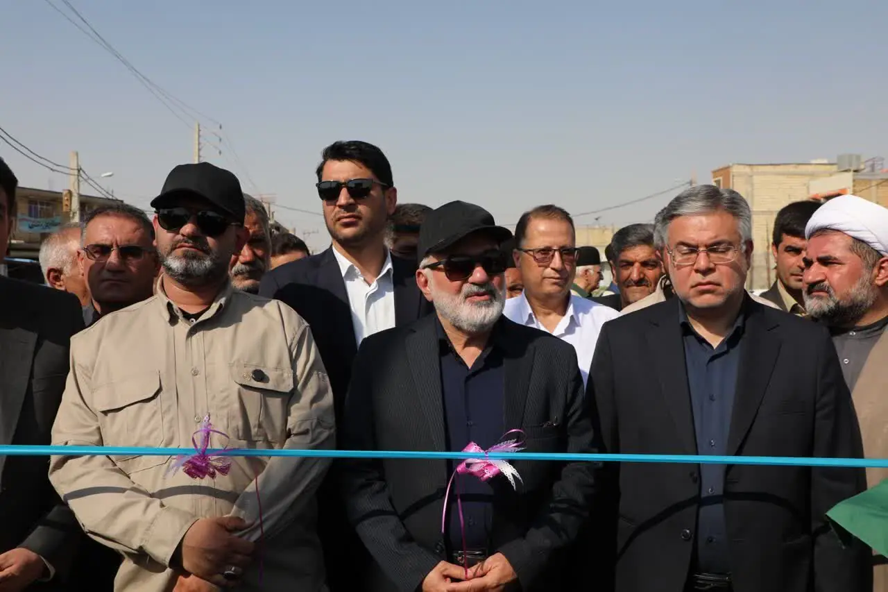 بهرهبرداری از پل جعفرآباد آبژدان اندیکا با اعتبار ۶۰ میلیارد ریال