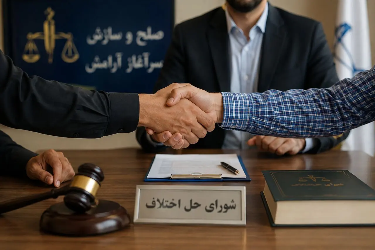 ۱.۴ همت سازش طی ۱۴ پرونده قضایی در سه شهرستان سمنان