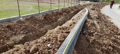 آغاز عملیات لولهگذاری گاز سراسری در روستای جهانی گردشگری کندلوس