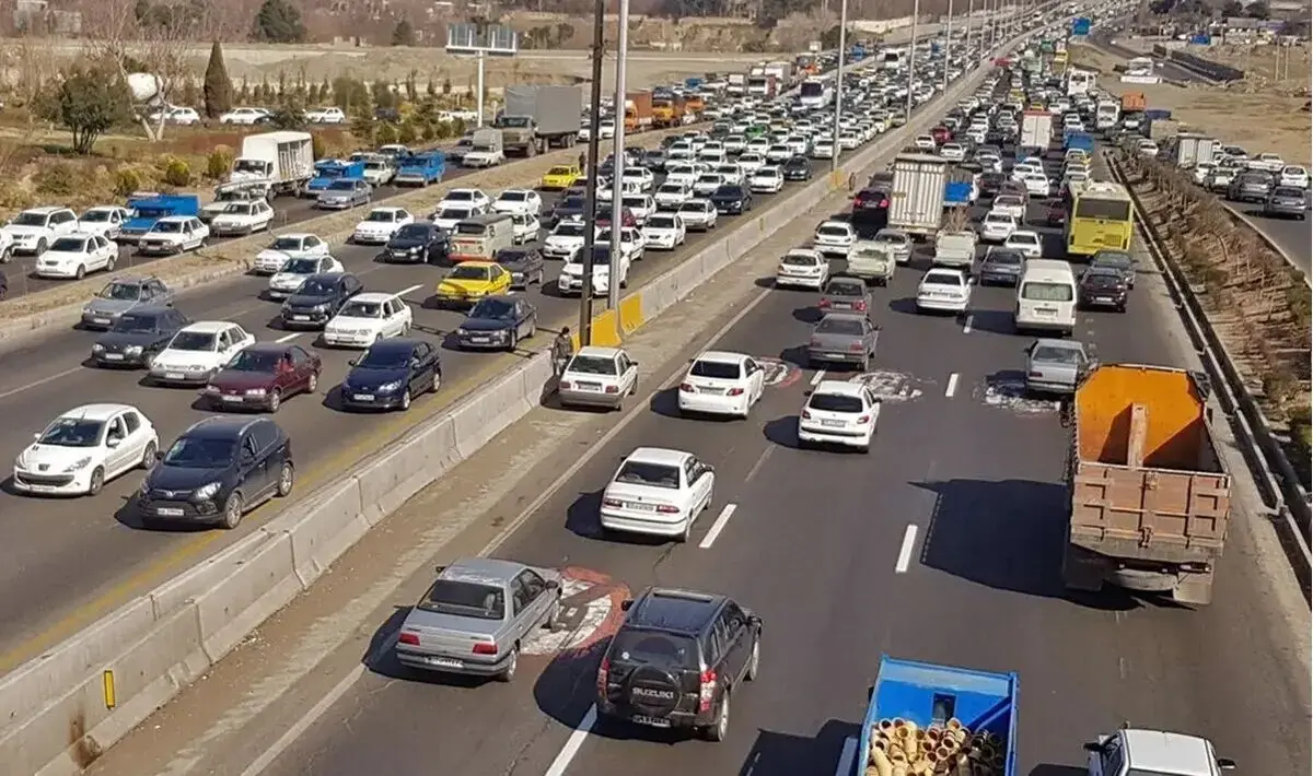 جاده چالوس یکطرفه شد