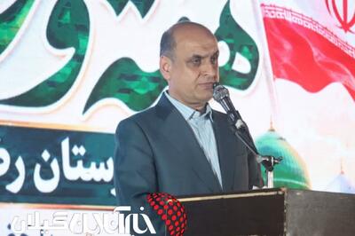 استاندار گیلان در جشن بزرگ هفته وحدت رضوانشهر:وحدت شیعه و سنی، رمز ماندگاری و اقتدار ایران اسلامی است