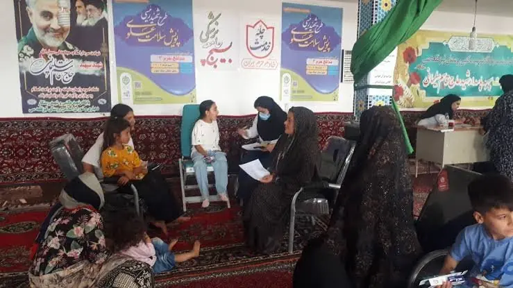  برپایی سی و هفتمین اردوی جهادی درمانی بنیاد علوی در مازندران