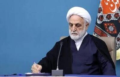  رئیس عدلیه قهرمانی تیم ملی والیبال نوجوانان ایران را تبریک گفت