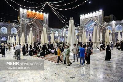 عید میلاد خاتمالانبیاء (ص) در حرم مطهر رضوی