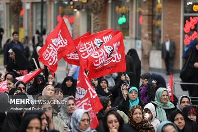 موکب عشایر شهدای ایل ذوله در جشن «امت احمد(ص)» کرمانشاه