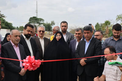  نخستین پروژه «شهر بدون مانع» مازندران به بهره‌برداری رسید