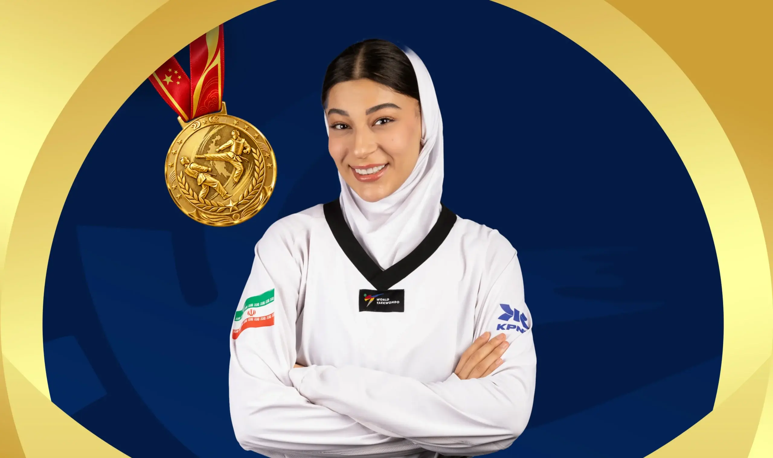  ساغر مرادی طلایی شد؛ پایان کار تکواندوکاران ایران در مسابقات قهرمانی بانوان جهان - پارس فوتبال