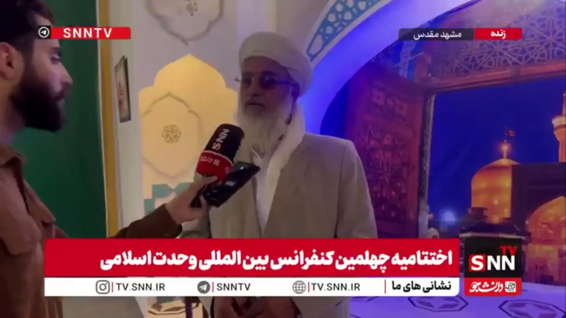  مولوی «عبدالباری صالحی»: وحدت دیگر شعار نیست؛ باید وارد عمل شویم