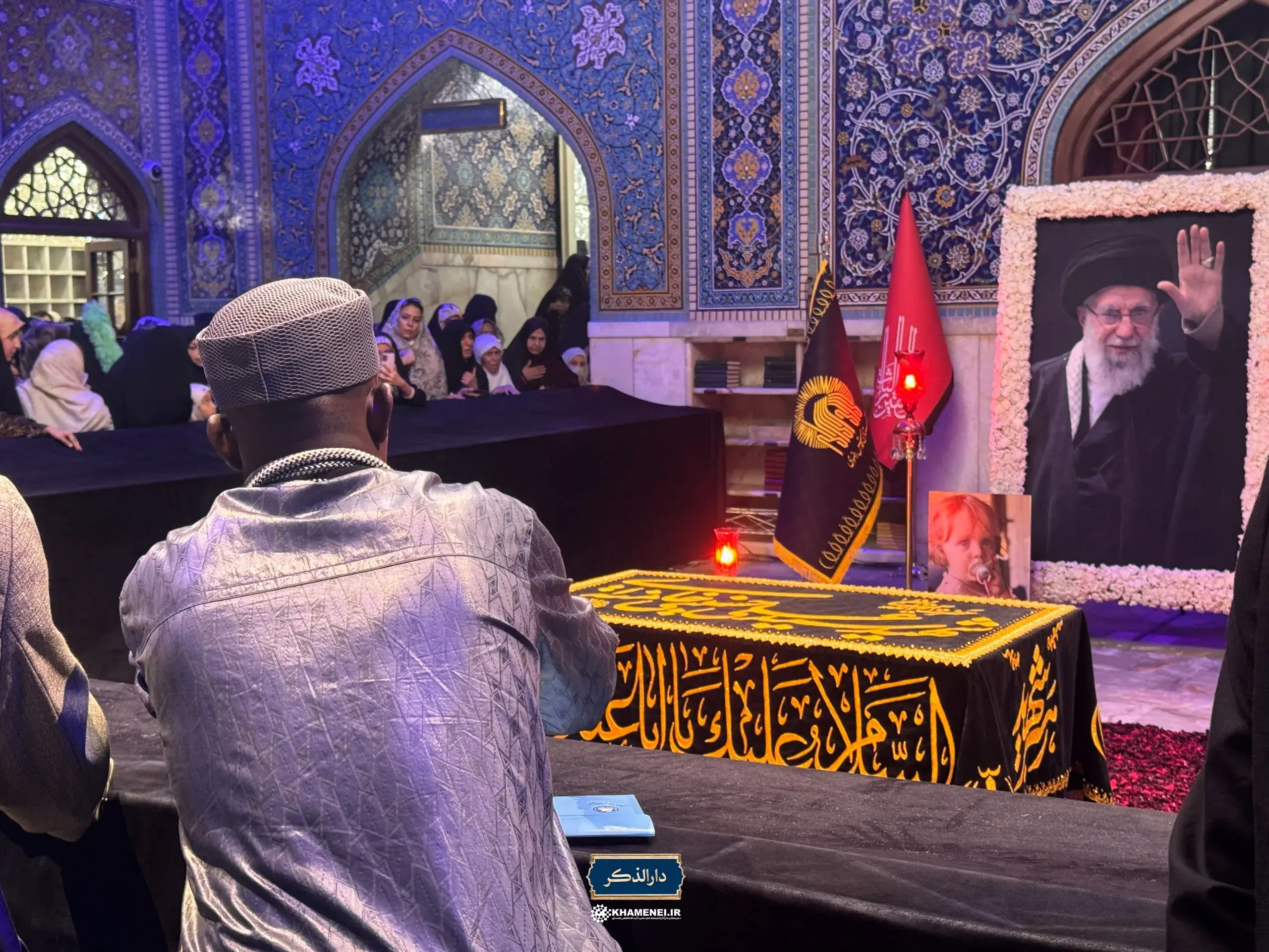 حضور اندیشمندان حاضر درکنفرانس وحدت اسلامی در رواق دارالذکر