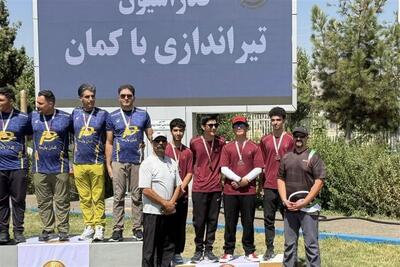 کسب مقام سوم توسط تیم همدان در لیگ برتر تیراندازی باکمان - تسنیم