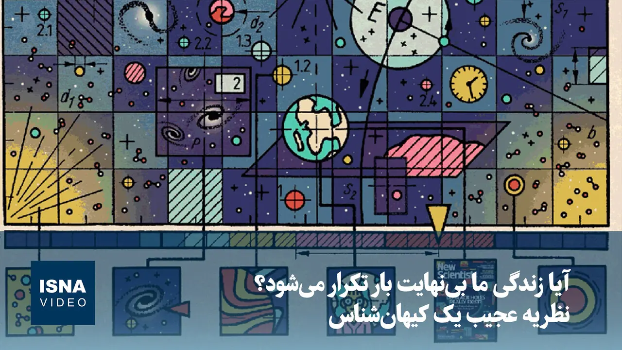 ویدیو/ آیا زندگی ما بینهایت بار تکرار میشود؟ نظریه عجیب یک کیهانشناس