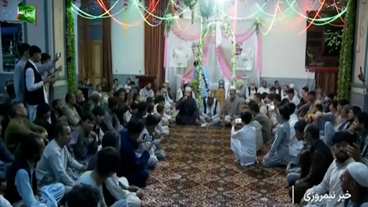  جشن میلاد نبی مکرم اسلام در افغانستان + فیلم