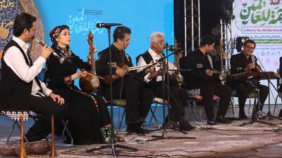 «رحمةالعالمین» در باغ کتاب؛ از پیام وحدت تا موسیقی اقوام ایران
