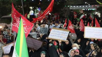 حضور حماسه آفرین ماهدشتیها در میدان مقاومت + عکس