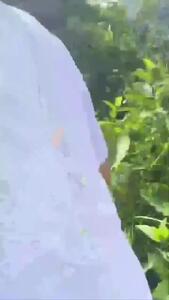  فرار لحظه‌آخری مادر و دو کودک از سیلاب مرگبار نپال