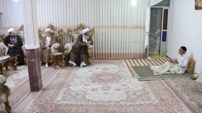 عیادت امام جمعه مرند از حجتالاسلام سید عقیلی