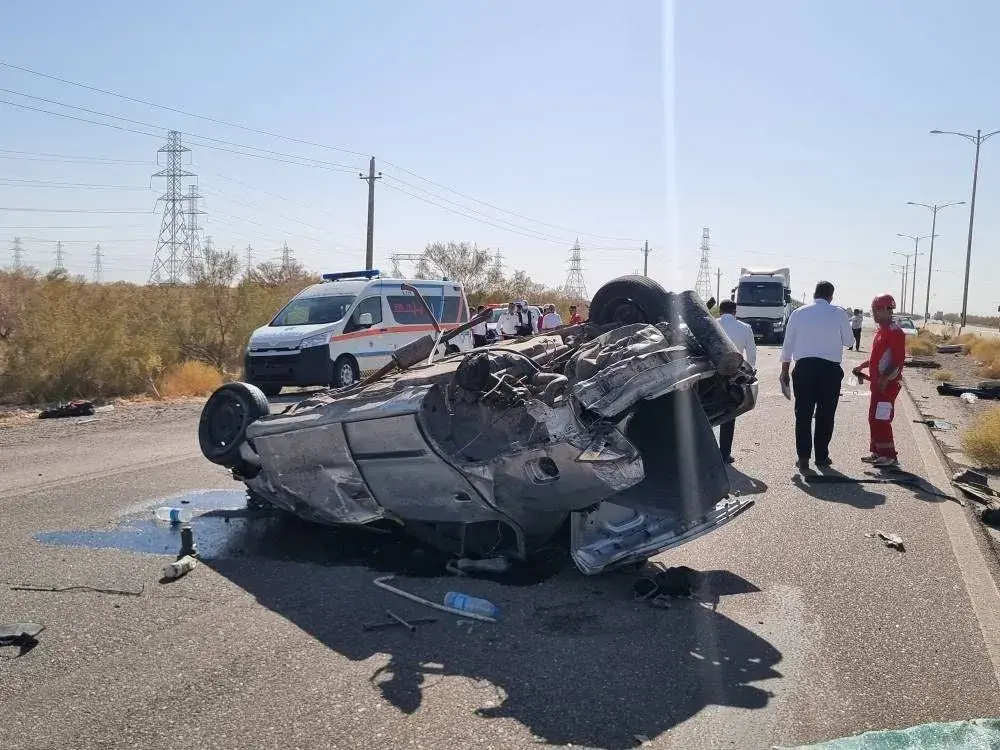 واژگونی پژو در کرمان ۱۲ قربانی گرفت