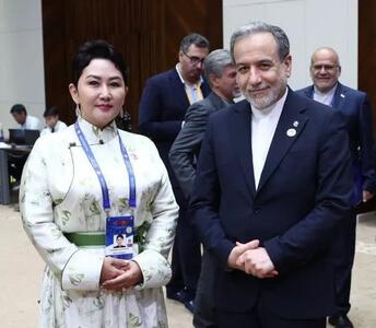 دیدار عراقچی با وزیر خارجه مغولستان در بیشکک