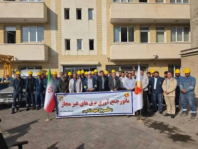 شناسایی ۱۴ انشعاب غیرمجاز برق در مانور «مهتاب» بستانآباد