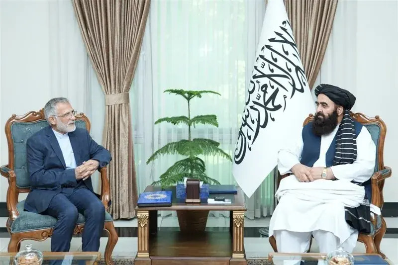 دیدار یک مقام وزارت خارجه ایران با وزیر خارجه طالبان