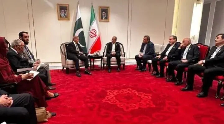 پزشکیان و شهبار شریف دیدار کردند
