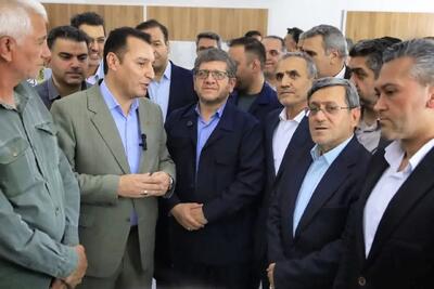 نصیرشهر به شبکه ریلی کشور متصل شد؛ بهرهبرداری از ایستگاه ریلباس با اعتبار ۲۵ میلیاردی