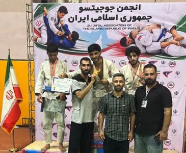  کسب نشان برنز رقابت های جوجیتسو توسط رزمی‌کار کردستانی در مسابقات کشوری
