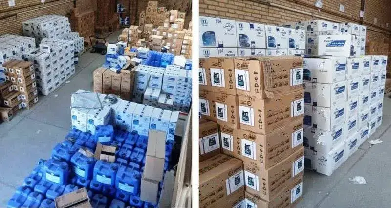 کشف 150میلیاردی لوازم خودروی احتکار شده در شهریار