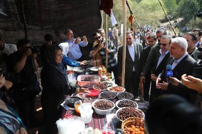 وزیر میراث فرهنگی در الموت؛ از بازارچه روستایی تا آیین عروسی سنتی گازرخان