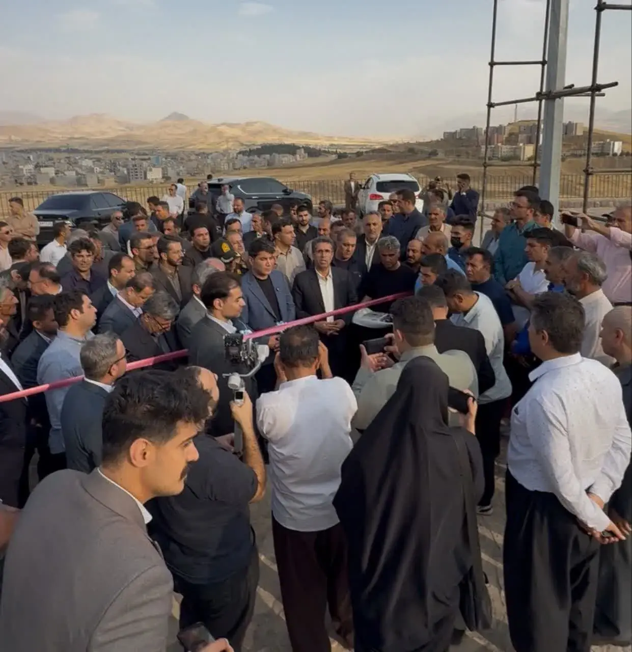 بهرهبرداری از فاز یک پارک گردشگری قوشه پاشا کامیاران با حضور استاندار کردستان 