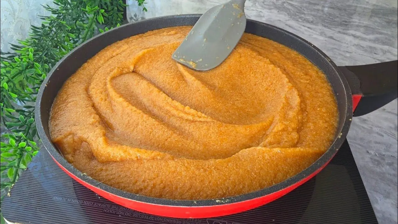  طرز تهیه حلوا کشدار و نرم با ارده و شیر