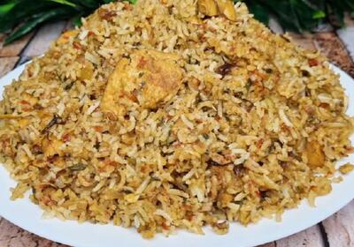 طرز تهیه چیکن بریانی هندی؛ خوشمزه ترین پلو مخلوط دنیا با مرغ