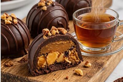  طرز تهیه ترافل های خوشمزه با بیسکویت / یک دسر آسان اما مجلسی