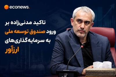 لزوم ورود صندوق توسعه به سرمایهگذاریهای ارز آور - اکونیوز