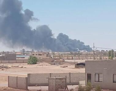  ویدیو / لحظه شلیک موشک‌های بالستیک ایران به دو پایگاه آمریکایی در اردن