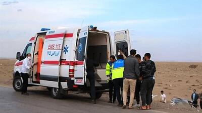 حادثه مرگبار برای خودرو حامل اتباع غیرمجاز در کرمان