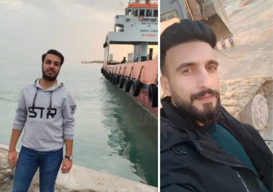  تصویر دو شهید حمله شب گذشته آمریکا به جزیره لارک
