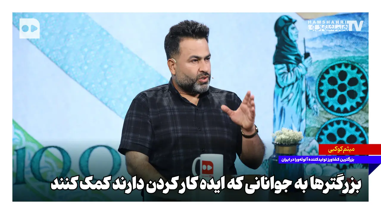 بزرگترها به جوانانی که ایده کار کردن دارند کمک کنند