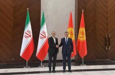  روسای جمهوری ایران و قرقیزستان دیدار کردند