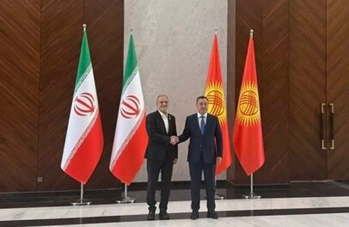 روسای جمهوری ایران و قرقیزستان دیدار کردند
