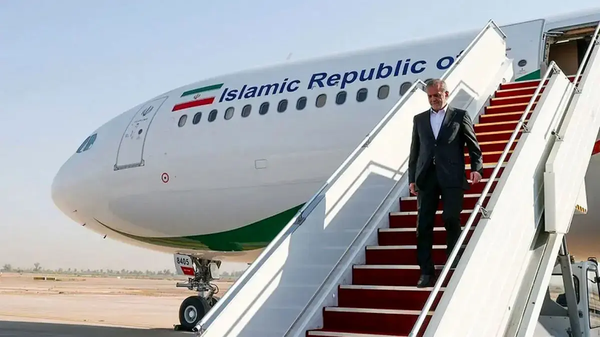 پزشکیان وارد بیشکک شد