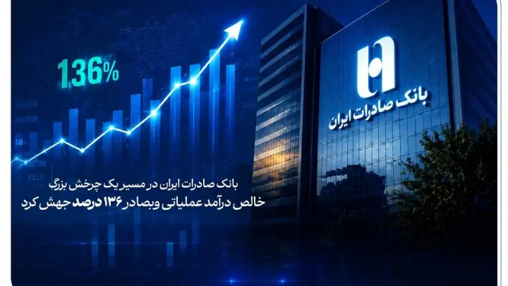 خالص درآمد عملیاتی وبصادر ۱۳۶ درصد جهش کرد