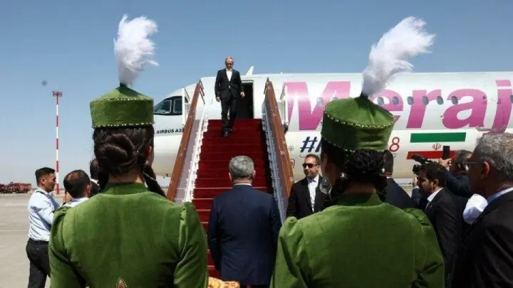 رئیسجمهور وارد بیشکک شد