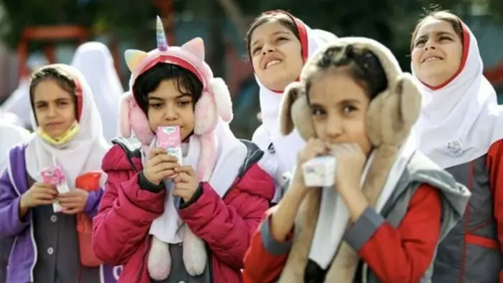  توزیع شیر در مدارس از ابتدای مهر