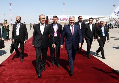 پزشکیان وارد بیشکک شد